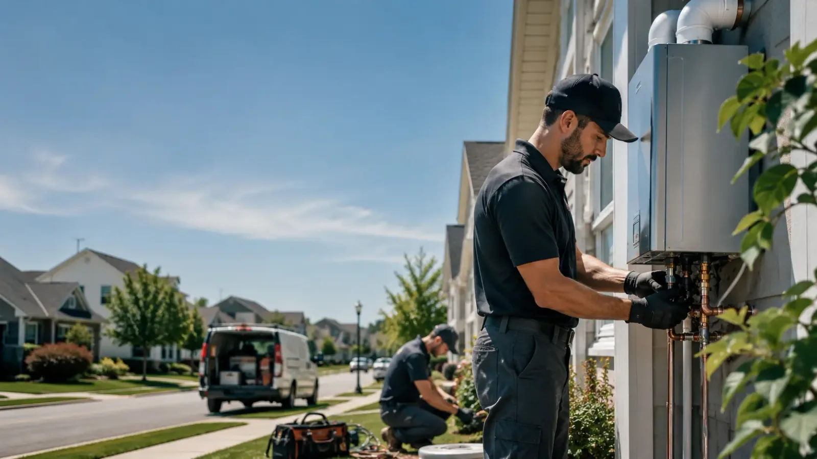 Tankless Water Heater Installation in Tiline, KY